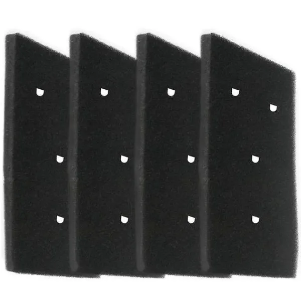 Best 4 st Torkfilter för Bauknecht Privileg Whirlpool HX 481010716911 Torkfilter Återanvändbart Kondenserande Black