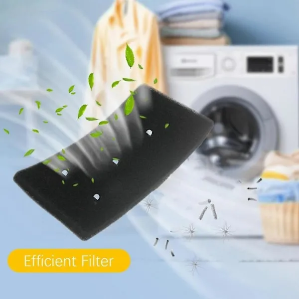 Hot 4 st Torkfilter för Bauknecht Privileg Whirlpool HX 481010716911 Torkfilter Återanvändbart Kondenserande