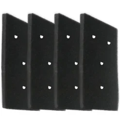 Discount DAO 4 st Torkfilter för Bauknecht Privileg Whirlpool HX 481010716911 Torkfilter Återanvändbart Kondenserande [DB] Black