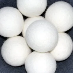 Clearance 6 st Torktumlare Bollar Ull Torktumlare Bollar, Diameter 7cm