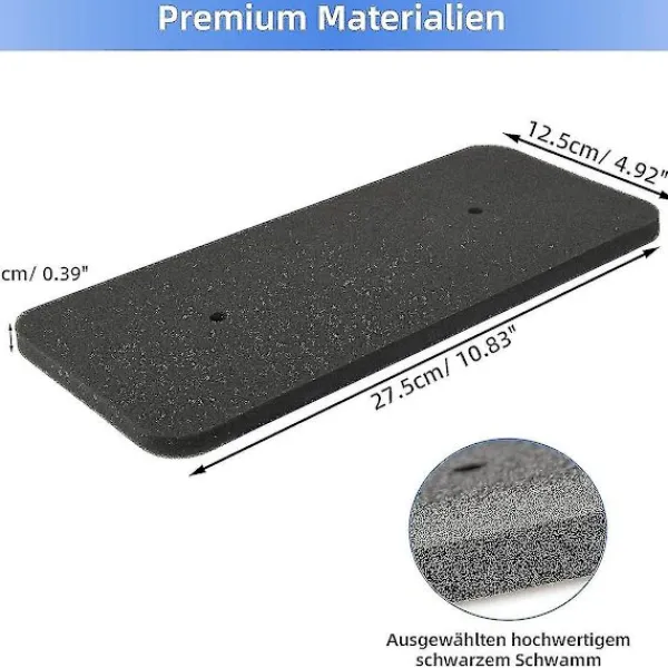 Sale 4 st torktumlare filter ersättningsdelar för Candy/Hoover/Ostein/Fagor/House to House värmepumpstorktumlare, svampfilter