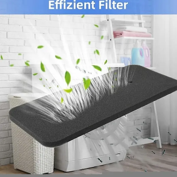 Hot 4 st Torktumlare Filter Ersättningsdelar för Candy/Hoover/Ostein/Fagor/House to House Värmepumpstorktumlare, Svampfilter