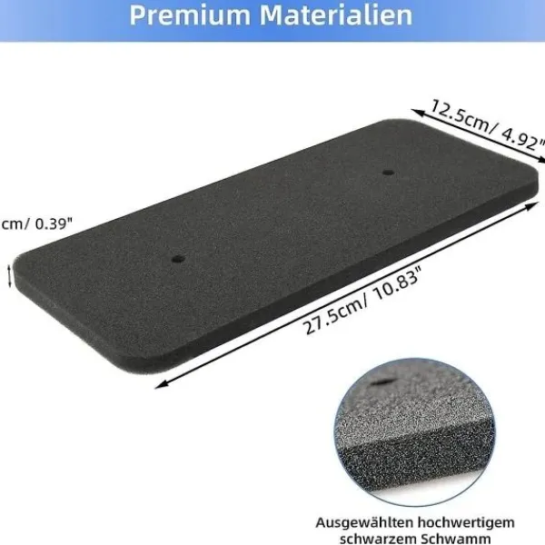 Online 4 st torktumlare filter ersättningsdelar för Candy/Hoover/Ostein/Fagor/House to House värmepumpstorktumlare, svampfilter