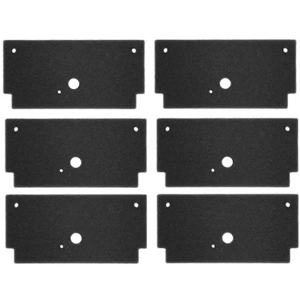 Hot 6 st Torktumlare Svampfiltermatta för Bosch 12022801 för Constructa