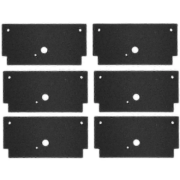 Best 6 st Torktumlare Svampfiltermatta för Bosch 12022801 för Constructa CWK3R200/02 för Siemens WQ33G2C90/01 Edition 0617