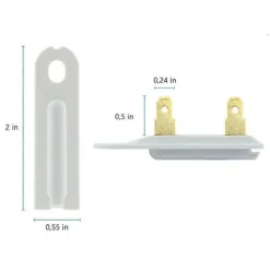 Best 10 st Torktumlare Termosäkring 3392519 för Whirlpool Kenmore KitchenAid Roper Maytag WP3392519 AP6008325 P