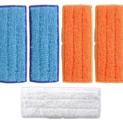 Hot CL 5 st Trasor för 240, Återanvändbara Ersättningstrasor i Mikrofiber, (med Golvmoppningstrasor, Våtservetter och Torrsopningstrasor)