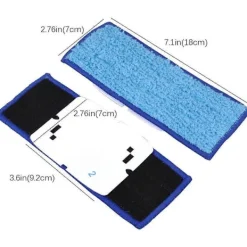 Hot CL 5 st Trasor för 240, Återanvändbara Ersättningstrasor i Mikrofiber, (med Golvmoppningstrasor, Våtservetter och Torrsopningstrasor)