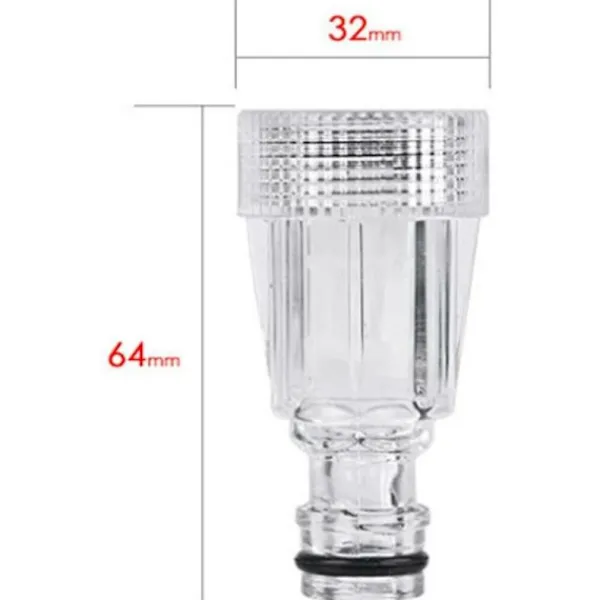 Sale 4 st trycktvätt vattenfilter, trycktvätt biltvättverktyg högtrycksanslutning reservdelar 64,32 mm Fengdan Bailu