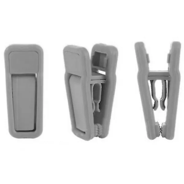 Outlet 20 st Tunga Klädnypor Plastklädnypor Tvättklädsnålar - FÄRG: Svart