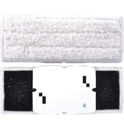 Clearance 5 st Tvättbara moppdynor för Irobot Braava Jet 250 240 241 Inkluderar 2 st Våtservetter, 2 st Våtservetter, 1 st Torrservett