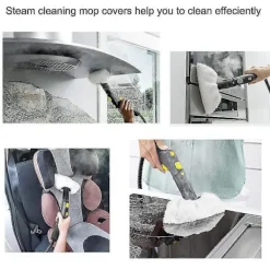 Discount 5 st Tvättbara Triangulära Mikrofiber Rengöringsdynor Överdrag Tvättbara Dukar För Alla Andra Ångmoppar På Marknaden[D]