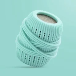 Discount 1 st Tvättboll Tvättmaskin Filter Fångar Ludd Rengöring Borttagare Hushållsrengöringsboll Återanvändbar LM light green