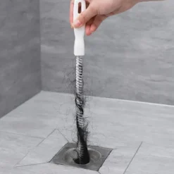 New 2 st tvättborstar för rengöring av avlopp Flexibel avloppshår Ca