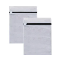 2 st Tvättkassar för underkläder - 30 x 40 cm Vit