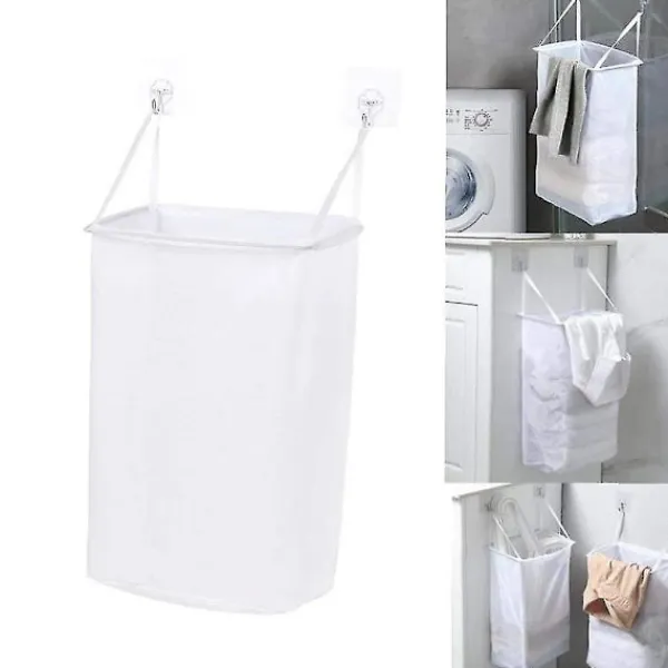 Outlet 2 st tvättkorg i nät för smutsiga kläder