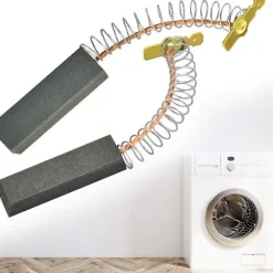 2 st Tvättmaskin Kolborstar Tvättmaskin Kolborstar Motor Kolborste Elmotor Kolborste För Bosch Siemens, 36 X 5 X 12 Mm_Kv