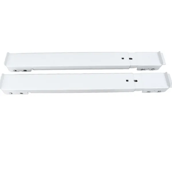 Best 2 st Tvättmaskin Mobil Rulle Utdragbar Järn Vit 16 Hjul Lågt Ljud Hög Lastkapacitet med Broms Tvättmaskinsvagn för Möbler