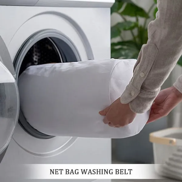 Online 2 st tvättmaskinpåsar för skor, tvättpåse för skor, torktumlare, dörrskosnät för känsliga träningsskor, strumpor, behåar