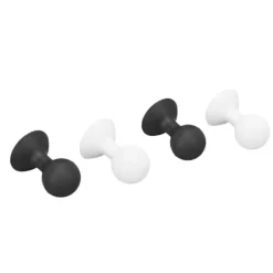 New 10 st tvättmaskinsdörrstopp i gummi, universell för tvättmaskiner med frontmatning