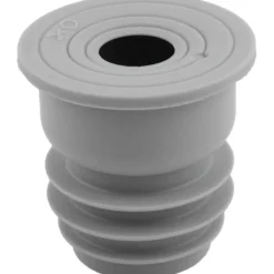 Clearance 1 st Tvättmaskinspipeskarv, avloppsrörsförsegling, deodorering för tvättmaskin, grå avlopp