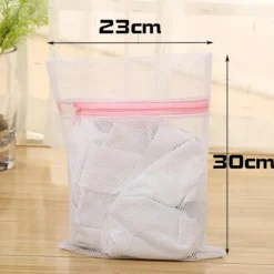 Outlet 3 st tvättpåsar för att skydda dina olika kläder, skor, strumpor, behåar, underkläder_yux 23*30cm