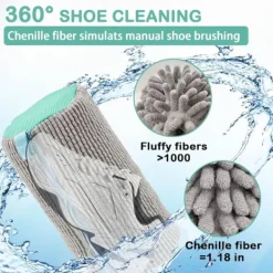 New Unbranded 2 st Tvättskopåsar för Tvättmaskin och Torktumlare, Återanvändbar Skopåse för Rengöring