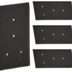 Hot 4 st tvättsvampfilter för Whirlpool, torktumlarfiltermatta 4810107169