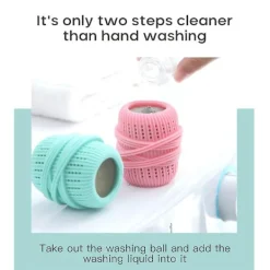 Online 1-4 st tygmjukmedelsfördelare, 2024 ny Downy-bolldispenser för tygmjukmedel pink