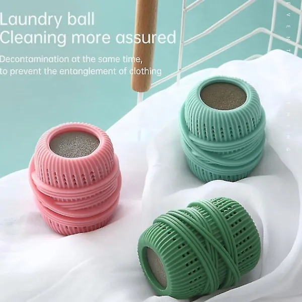 Online 1-4 st tygmjukmedelsfördelare, 2024 ny Downy-bolldispenser för tygmjukmedel pink