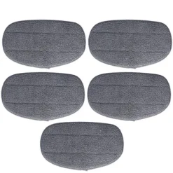 Outlet 5 st Ultrafina Fiber Ångmopp Duk Ersättningsdynor Kompatibla med Leifheit CleanTenso