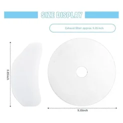 Sale 30 st Universal Torktumlare Avgasfilter, Ersättningsfilter för Torktumlare, Kompatibel med för Magic