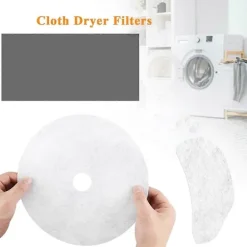 Sale 30 st Universal Torktumlare Avgasfilter, Ersättningsfilter för Torktumlare, Kompatibel med för Magic