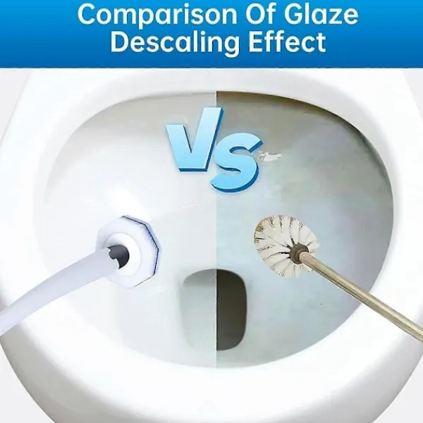 Outlet 60 st Uppgraderad Toalettborste Engångs Toalettrengöringsstav Refiller Skålskrubbare Huvuden