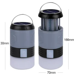 Outlet 1 st USB-uppladdningsbar mygglampa Lila UV-mygglampa