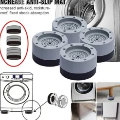 Best 4 st Vibrationsdämpare, Universell Vibrationsdämpare, Tvättmaskin