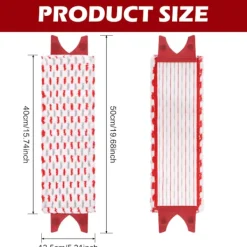 Clearance 2 st Vileda XL Mopp Refill, Vileda Mopp Refill 51x14cm, Passar Vileda Ultramax/Ultramat XL, Mikrofiber Refill för Alla Golvtyper