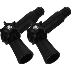 Discount 2 st Vinkeladapter Stångförlängning Gångjärnstips Universal Moppstång Tillbehör Vinkeladapter För Fönsterputsborste Valfri Standardgängad Spets 13.50X5.20X3.50CM | Fyndiq Black