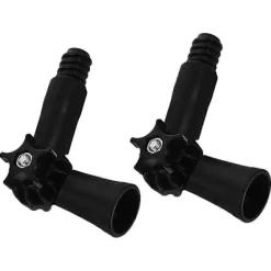 Discount 2 st Vinkeladapter Stångförlängning Gångjärnstips Universal Moppstång Tillbehör Vinkeladapter För Fönsterputsborste Valfri Standardgängad Spets 13.50X5.20X3.50CM | Fyndiq Black