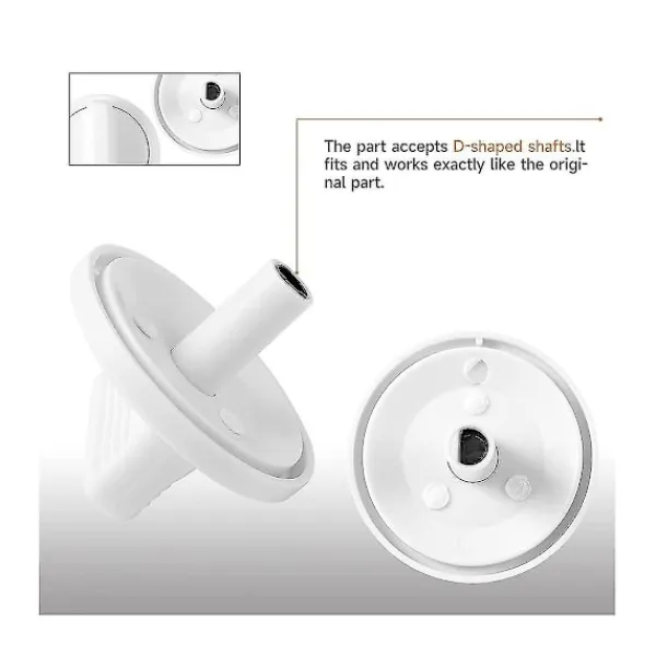 Discount 2 st WE01X10160 Timerknappar för Tvättmaskin/Torktumlare - Ersätter AP3207448 PS755794 WE01X10069 yuante