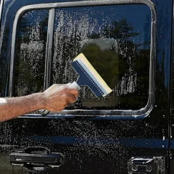 Best 4 st WV Mikrofiberhättor Tillbehör för Kärcher Fönstertvätt WV 2 Plus N, WV 2 Premium, WV 5 Plus N, WV 5 Premium, WV6 Plus, 7cmx27.5cmx1cm