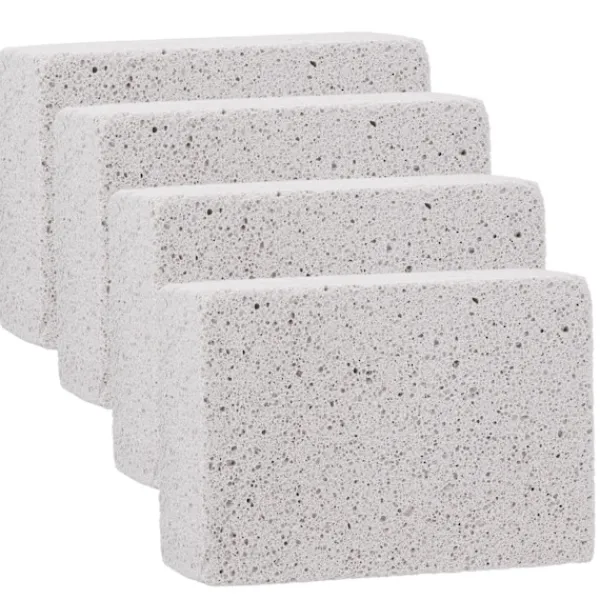 New 4 Sten Grillrengöringssten Fläck Fettborttagare Kökstillbehör