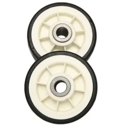 Clearance 2 STK Torktumlare D Stödrulle och Axel för 303373, 12051541, ER303373K, 303373K