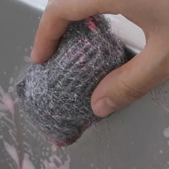 Sale 20 stålullstvålskuddar för rengöring, förindränkta grytor, effektiva rengöringskuddar, metallskursvampar, repfri utgåva