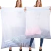 Hot 4 Stora Tvättnätspåsar, 50cm*60cm för Tvättmaskin Kläder Smutsiga Kläder Torktumlare Nät Skydd