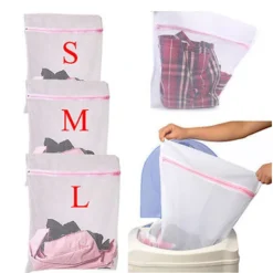 Hot 3 Storlekar Underkläder Kläder Hjälpmedel BH Strumpor Tvätt Tvätthine Ne S（30*40CM）