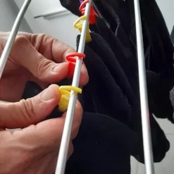 Online 40 Strumpklämmor 1.5*2.8cm för Tvättmaskin och Torktumlare Klädtorkkrok Mycket Bekväm och Snabb att Hänga, Sortera OCH LÅDA med KLÄMMAN