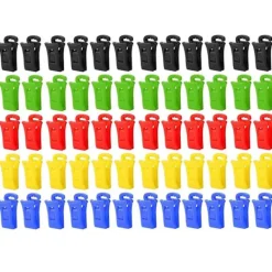 Online 60 strumpklämmor för tvättmaskin och torktumlare, strumpklämmor med krokar, strumphållare tvättmaskin, dir