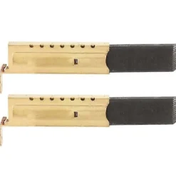 2 st/set Kolborste i kolfiber för tvättmaskin L94MF7 för tvättmaskin 5X13.5X39.6mm