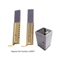 Hot 4 st/set Kolborstinsats i kolfiber för tvättmaskin L94mf7